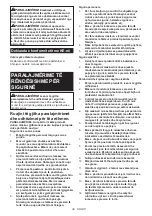 Предварительный просмотр 39 страницы Makita DHW080 Instruction Manual