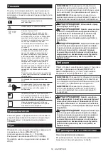 Предварительный просмотр 53 страницы Makita DHW080 Instruction Manual