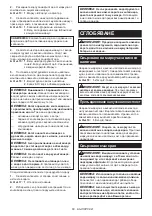 Предварительный просмотр 60 страницы Makita DHW080 Instruction Manual