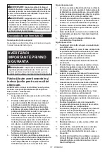 Предварительный просмотр 111 страницы Makita DHW080 Instruction Manual