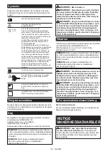 Предварительный просмотр 114 страницы Makita DHW080PT2 Instruction Manual