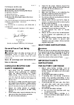 Preview for 4 page of Makita DJR181RTE Instruction Manual