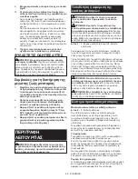 Preview for 46 page of Makita DJR186 Instruction Manual