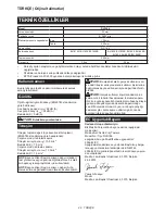 Preview for 49 page of Makita DJR186 Instruction Manual