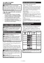Preview for 16 page of Makita DJR186RFE Instruction Manual