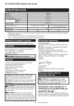 Preview for 29 page of Makita DJR186RFE Instruction Manual