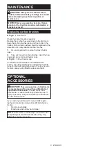 Preview for 8 page of Makita DJR186Z Instruction Manual