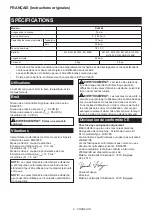 Preview for 9 page of Makita DJR186Z Instruction Manual