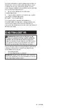 Preview for 43 page of Makita DJR186Z Instruction Manual