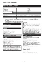 Preview for 49 page of Makita DJR186Z Instruction Manual