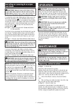 Preview for 7 page of Makita DJR186ZK Instruction Manual