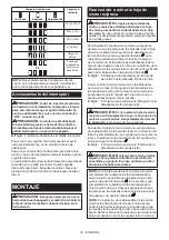 Preview for 32 page of Makita DJR186ZK Instruction Manual