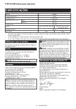 Preview for 34 page of Makita DJR186ZK Instruction Manual