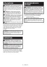 Preview for 15 page of Makita DJR187 Instruction Manual