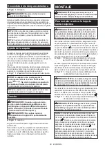 Preview for 38 page of Makita DJR187 Instruction Manual