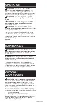 Preview for 8 page of Makita DJR187RTE Instruction Manual