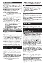 Preview for 46 page of Makita DJR187RTE Instruction Manual