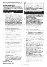 Предварительный просмотр 25 страницы Makita DJR188 Instruction Manual