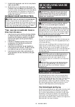 Preview for 26 page of Makita DJR188 Instruction Manual