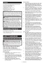 Preview for 3 page of Makita DJR189Z Instruction Manual