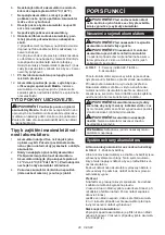 Preview for 28 page of Makita DJR360PT2 Instruction Manual