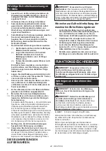 Preview for 44 page of Makita DJR360PT2 Instruction Manual