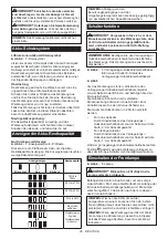 Preview for 45 page of Makita DJR360PT2 Instruction Manual