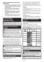 Preview for 6 page of Makita DJR360RM2 Instruction Manual