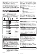 Preview for 42 page of Makita DJR360RM2 Instruction Manual