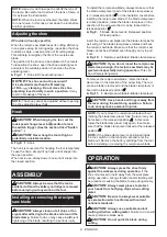 Preview for 9 page of Makita DJR360RT2 Instruction Manual