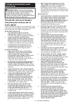 Preview for 19 page of Makita DJR360RT2 Instruction Manual