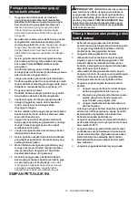 Preview for 21 page of Makita DJR360RT2 Instruction Manual