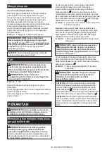 Preview for 24 page of Makita DJR360RT2 Instruction Manual