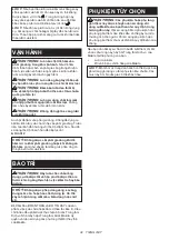 Preview for 32 page of Makita DJR360RT2 Instruction Manual