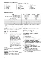 Preview for 4 page of Makita DJS160 Instruction Manual