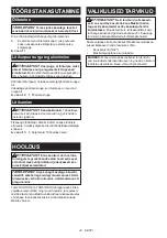 Preview for 43 page of Makita DJS800Z Instruction Manual