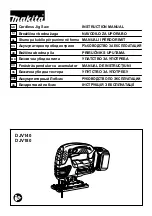 Preview for 1 page of Makita DJV140 Instruction Manual