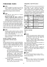 Предварительный просмотр 20 страницы Makita DJV140 Instruction Manual