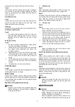 Предварительный просмотр 9 страницы Makita DJV142 Instruction Manual