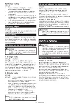 Preview for 11 page of Makita DJV180 Instruction Manual