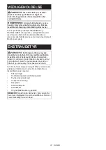 Preview for 74 page of Makita DJV184 Instruction Manual