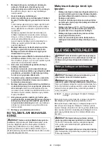 Предварительный просмотр 86 страницы Makita DJV184 Instruction Manual