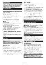 Preview for 13 page of Makita DJV184RFJ Instruction Manual