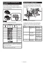 Предварительный просмотр 7 страницы Makita DJV185 Instruction Manual