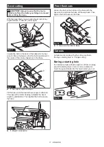 Предварительный просмотр 11 страницы Makita DJV185 Instruction Manual