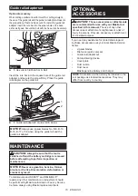 Preview for 15 page of Makita DJV185 Instruction Manual