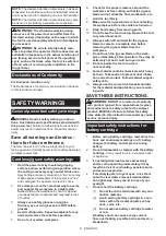 Preview for 8 page of Makita DJV185Z Instruction Manual