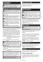 Preview for 12 page of Makita DJV185Z Instruction Manual
