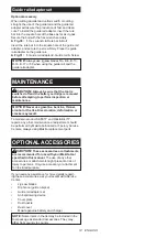 Preview for 14 page of Makita DJV185Z Instruction Manual