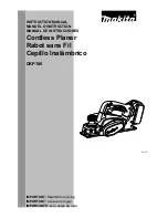 Makita DKP180 Instruction Manual предпросмотр